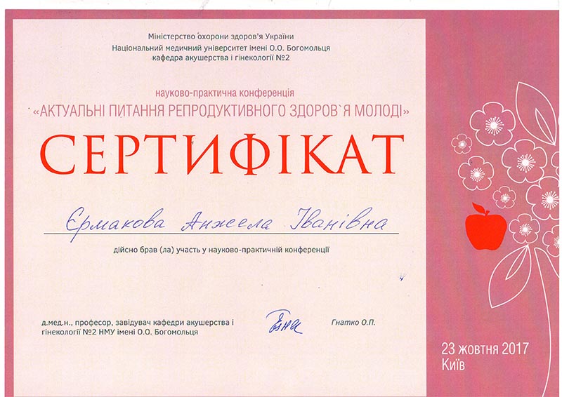 актуальні питання репродуктивного здоров'я